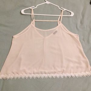 CREAM TANK TOP